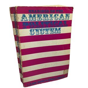 American Political System by L Earl Shaw, John C Pierce Paperback Book Vintage